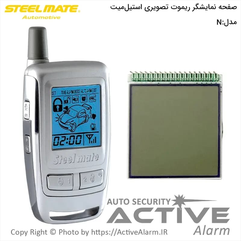 صفحه نمایشگر انواع ریموت تصویری استیل‌میت سری N — تصویر ۴