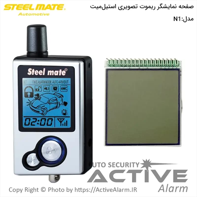 صفحه نمایشگر انواع ریموت تصویری استیل‌میت سری N — تصویر ۶