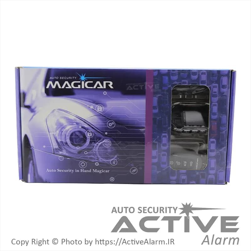 دزدگیر تصویری ماجیکار مدل AS 140 [استارتر-KeyLess] — تصویر ۳