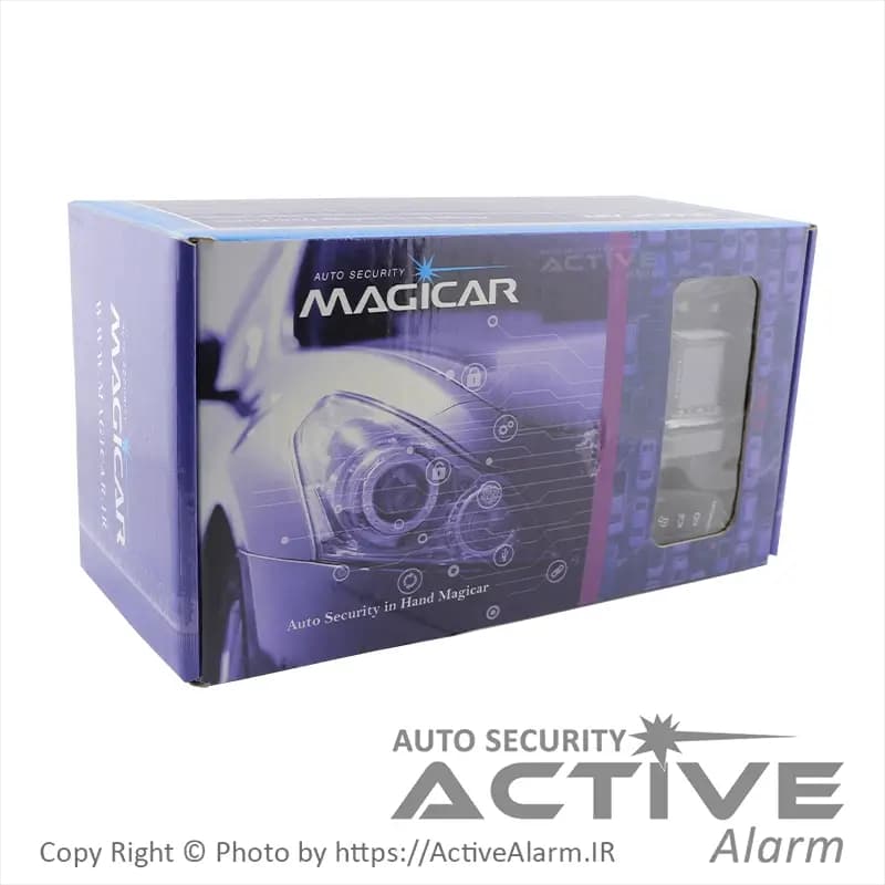 دزدگیر تصویری ماجیکار مدل AS 140 [استارتر-KeyLess] — تصویر ۲