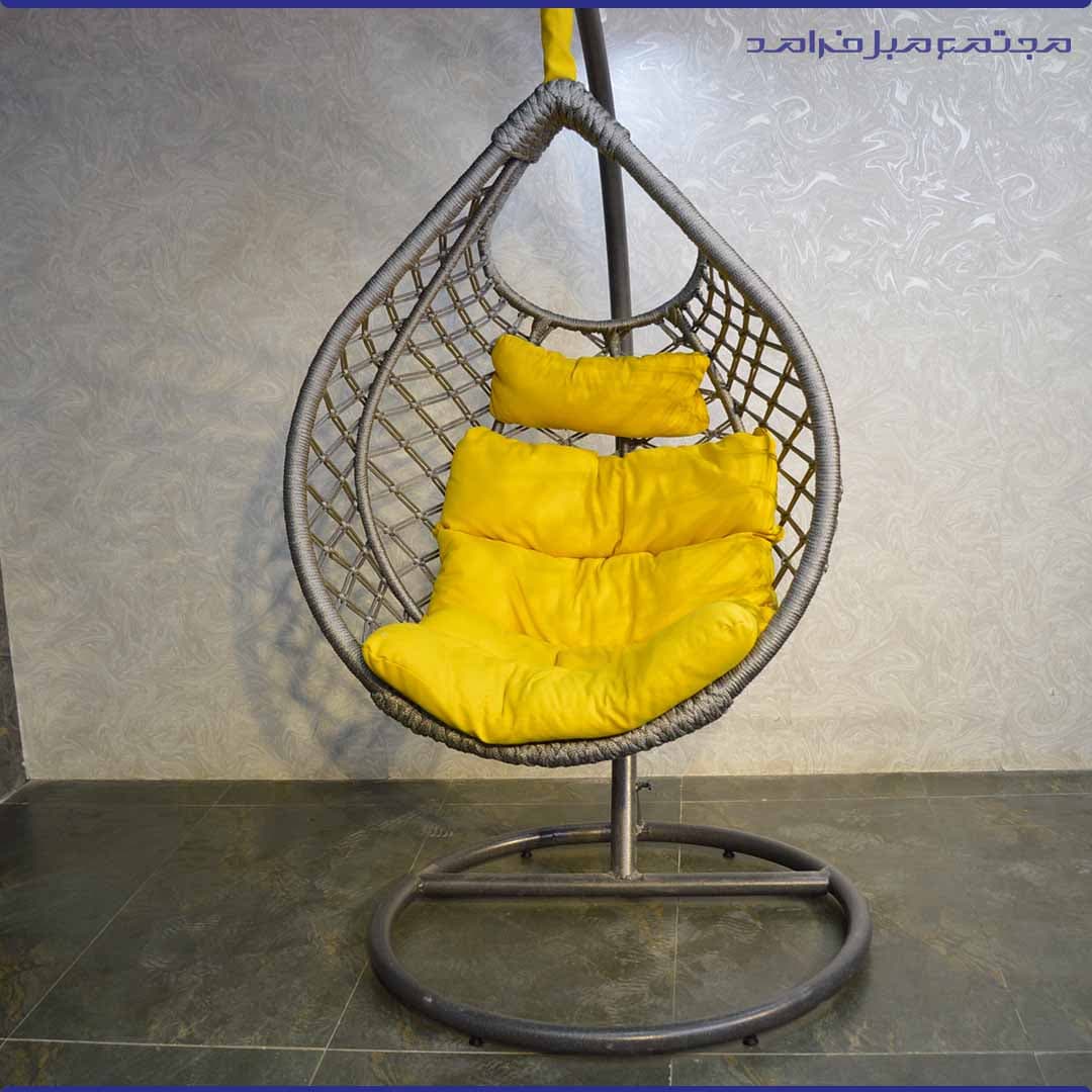تاب ریلکس دو بافت رنگ زرد — تصویر ۲