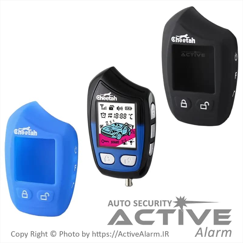 کیف و محافظ سیلیکونی ریموت تصویری دزدگیر چیتا مدل S886