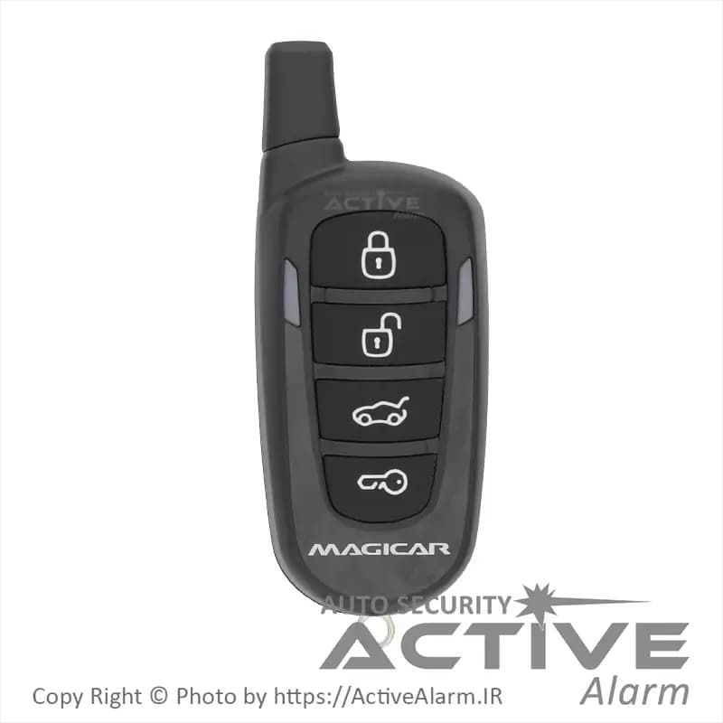 دزدگیر تصویری ماجیکار مدل AS 129 [استارتر-KeyLess] — تصویر ۳