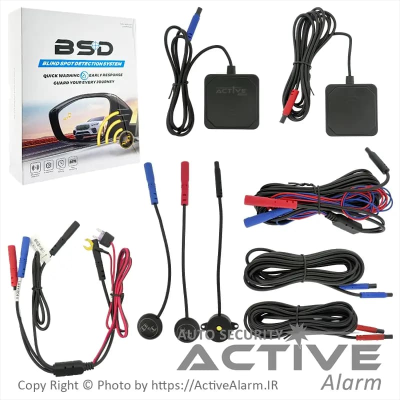سیستم هشدار نقطه کور BSD با دو رادار چپ و راست 24 گیگاهرتز