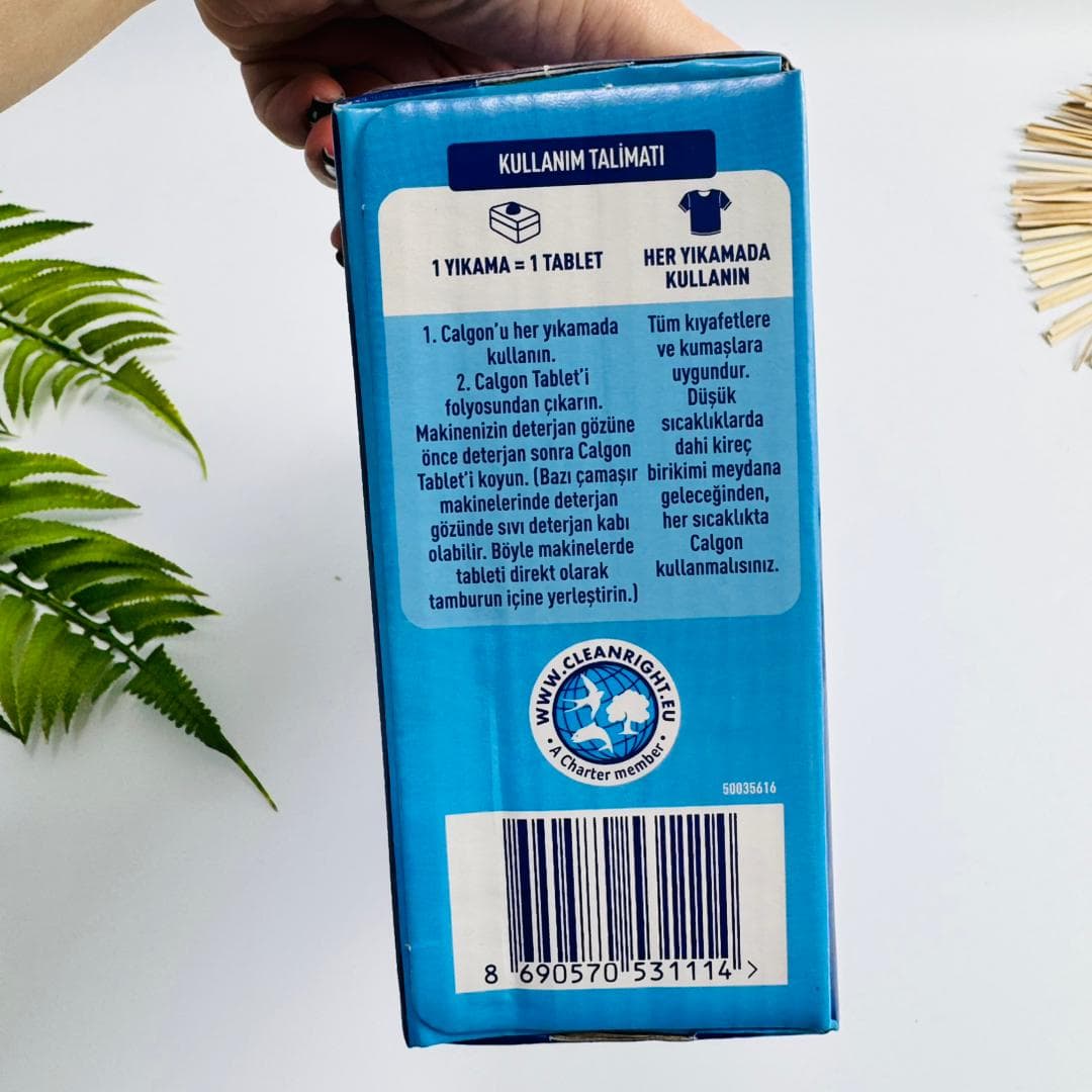 قرص محافظ ماشین لباسشویی کالگون (Calgon) — تصویر ۶