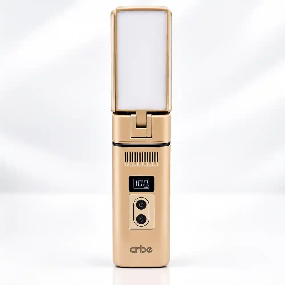 اسپیکر بلوتوثی قابل حمل CRBE مدل Y225 با چراغ کمپینگ — تصویر ۴