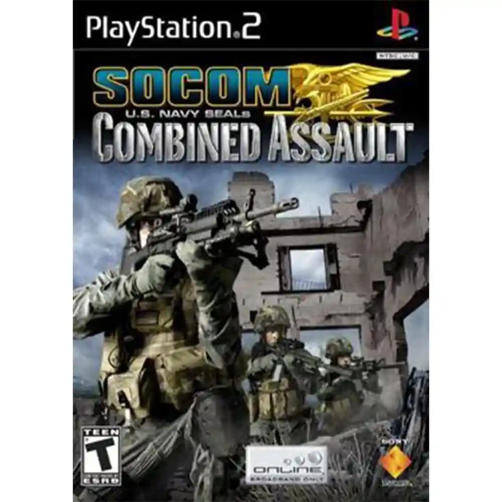 بازی Combined Assault برای پلی‌استیشن 2 (PS2) نشر گردو – تجربه اکشن نظامی