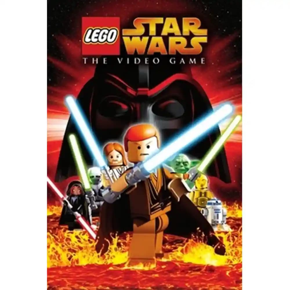 بازی Lego Star Wars: The Video Game برای پلی استیشن 2 (PS2) – ماجراجویی در کهکشان