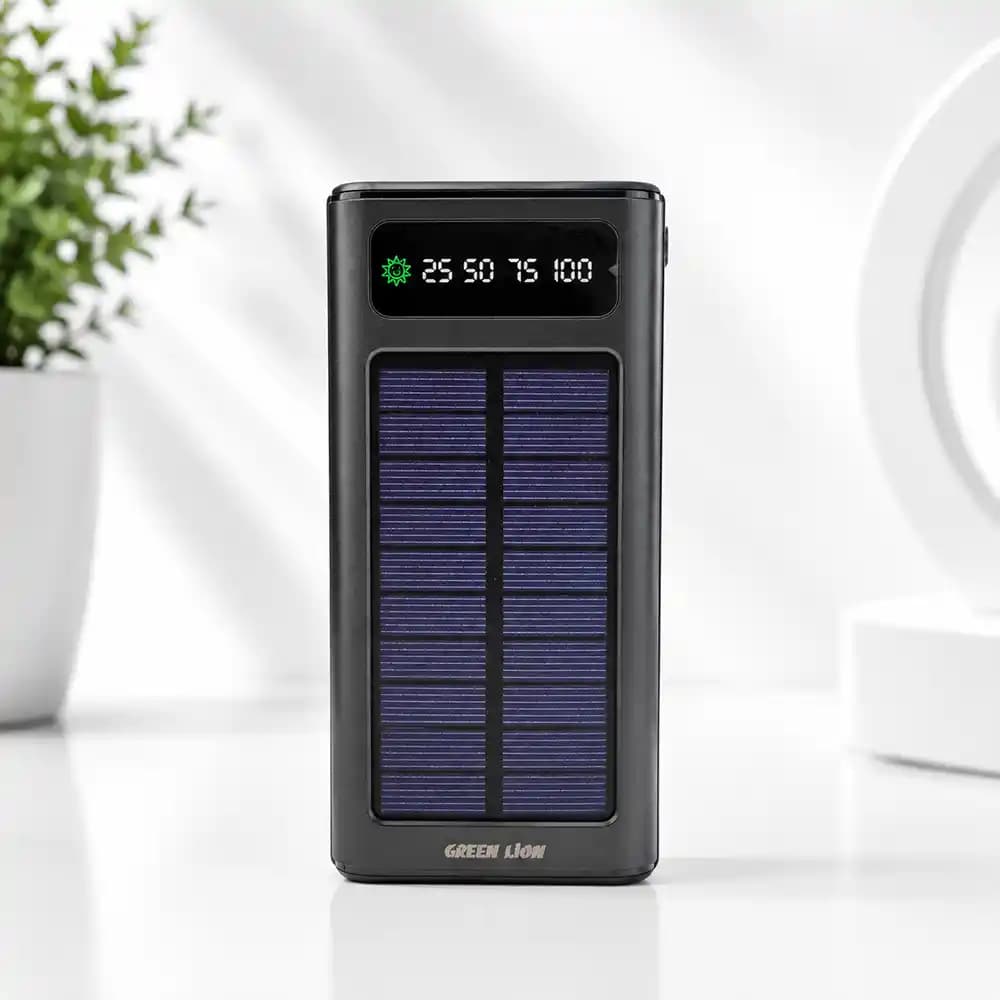 پاوربانک خورشیدی گرین لاین (Green Lion) مدل Solar X GL-PX50 ظرفیت 60000mAh — تصویر ۴