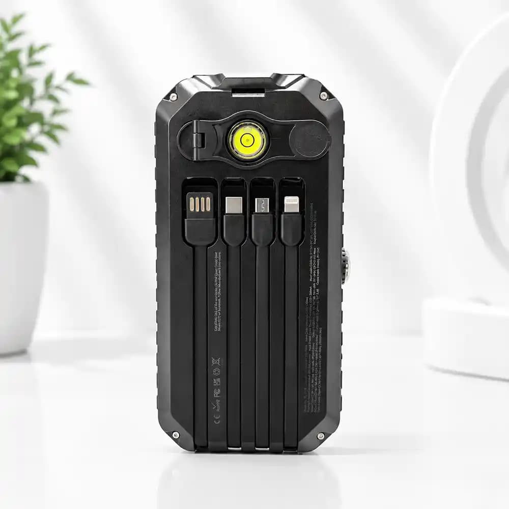 پاوربانک خورشیدی گرین لاین (Green Lion) مدل Solar Mate GL-PX15 ظرفیت 20000mAh — تصویر ۳