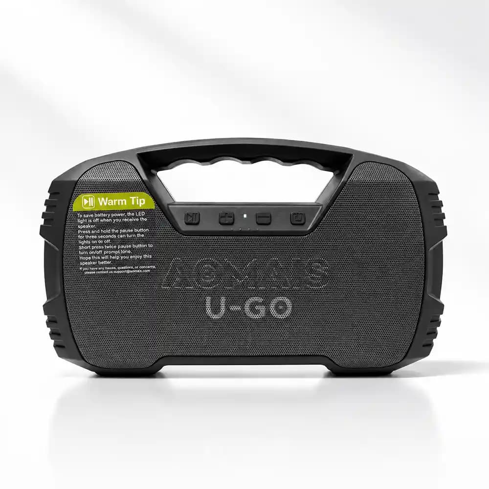 اسپیکر بلوتوثی قابل حمل اومایس (AOMAIS) مدل LED Bluetooth Speaker