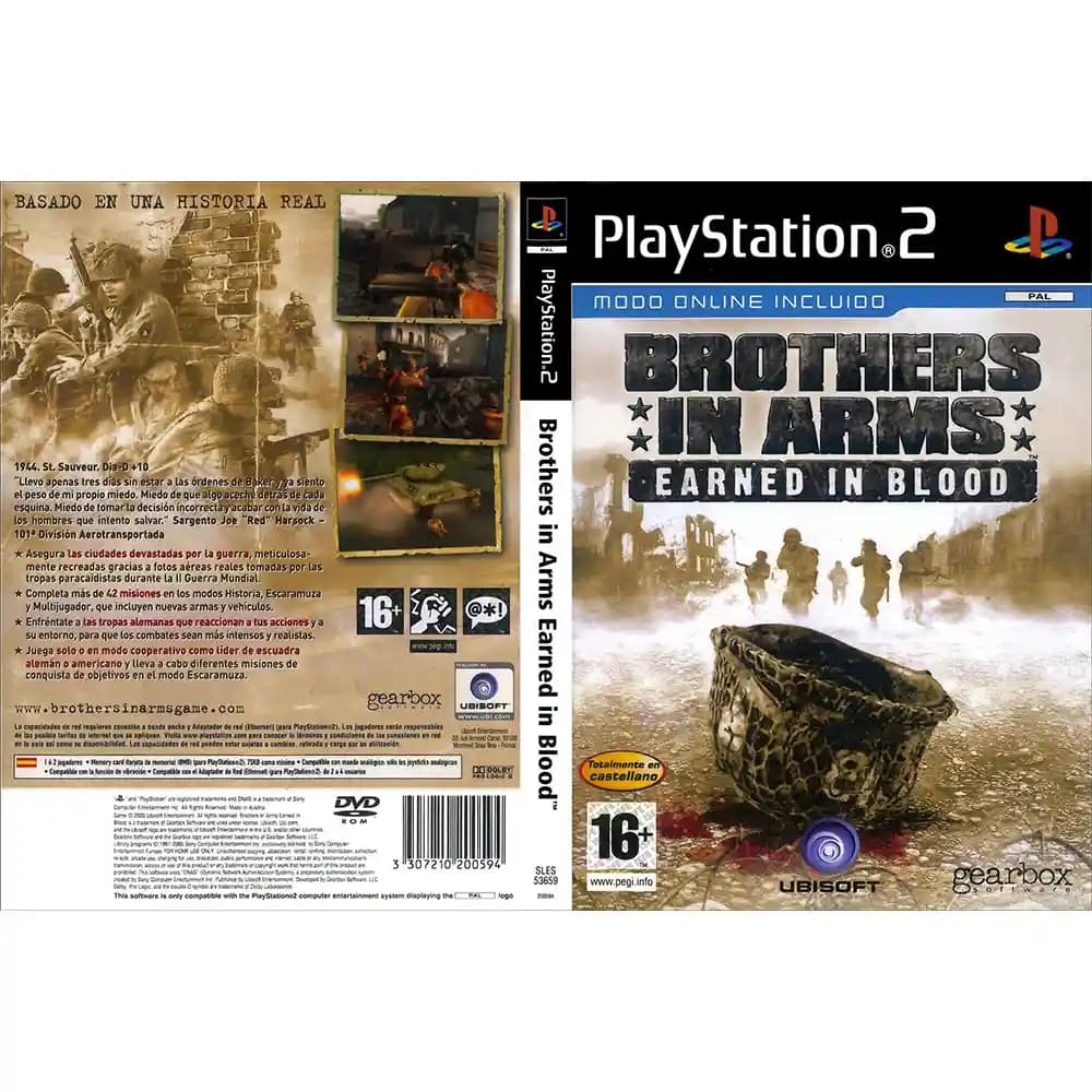 بازی Brothers in Arms برای پلیاستیشن 2 (PS2) | تجربه اکشن واقعی — تصویر ۲