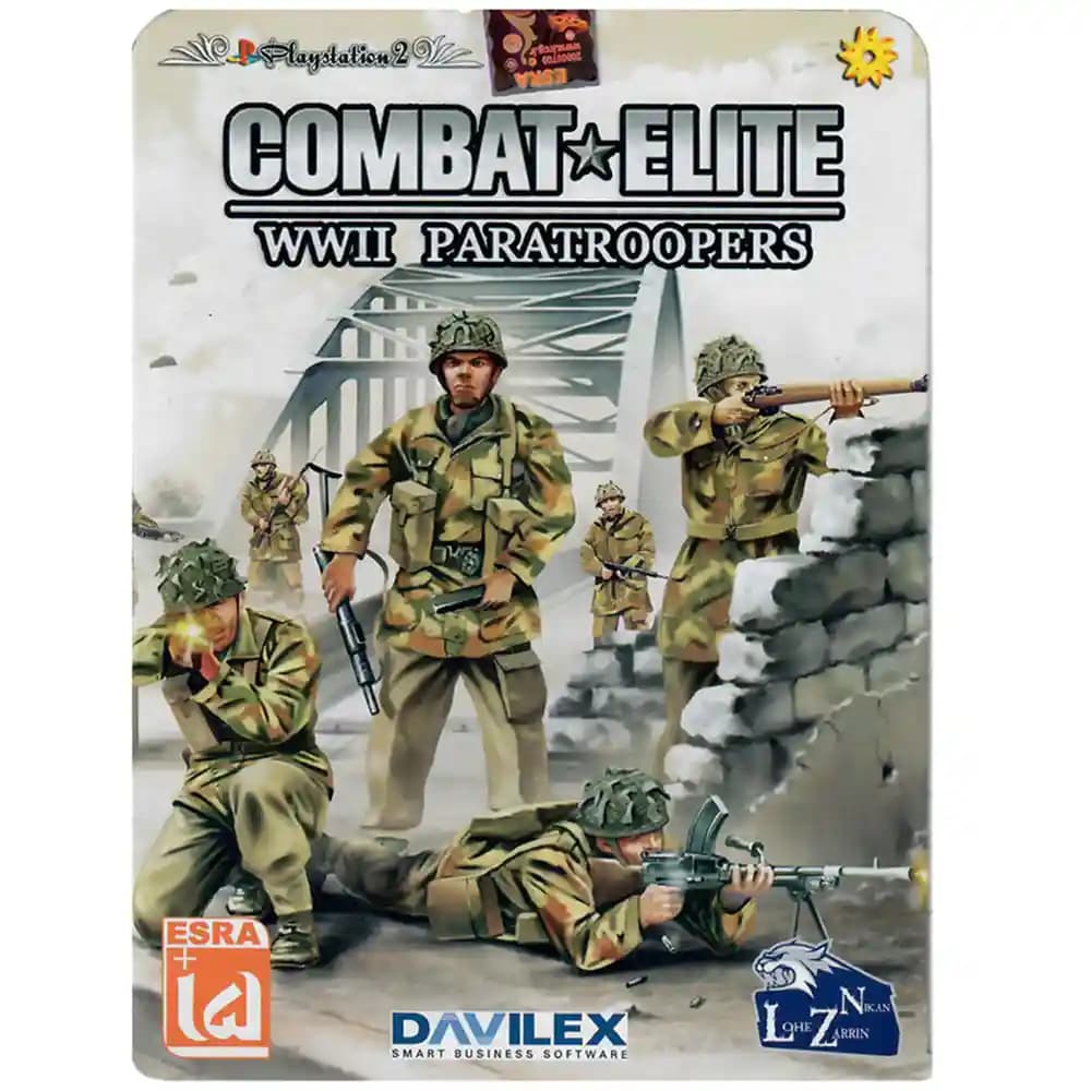 بازی پلی استیشن دو Combat Elite 2 paratroopers: نبردی هیجان‌انگیز در جنگ جهانی دوم