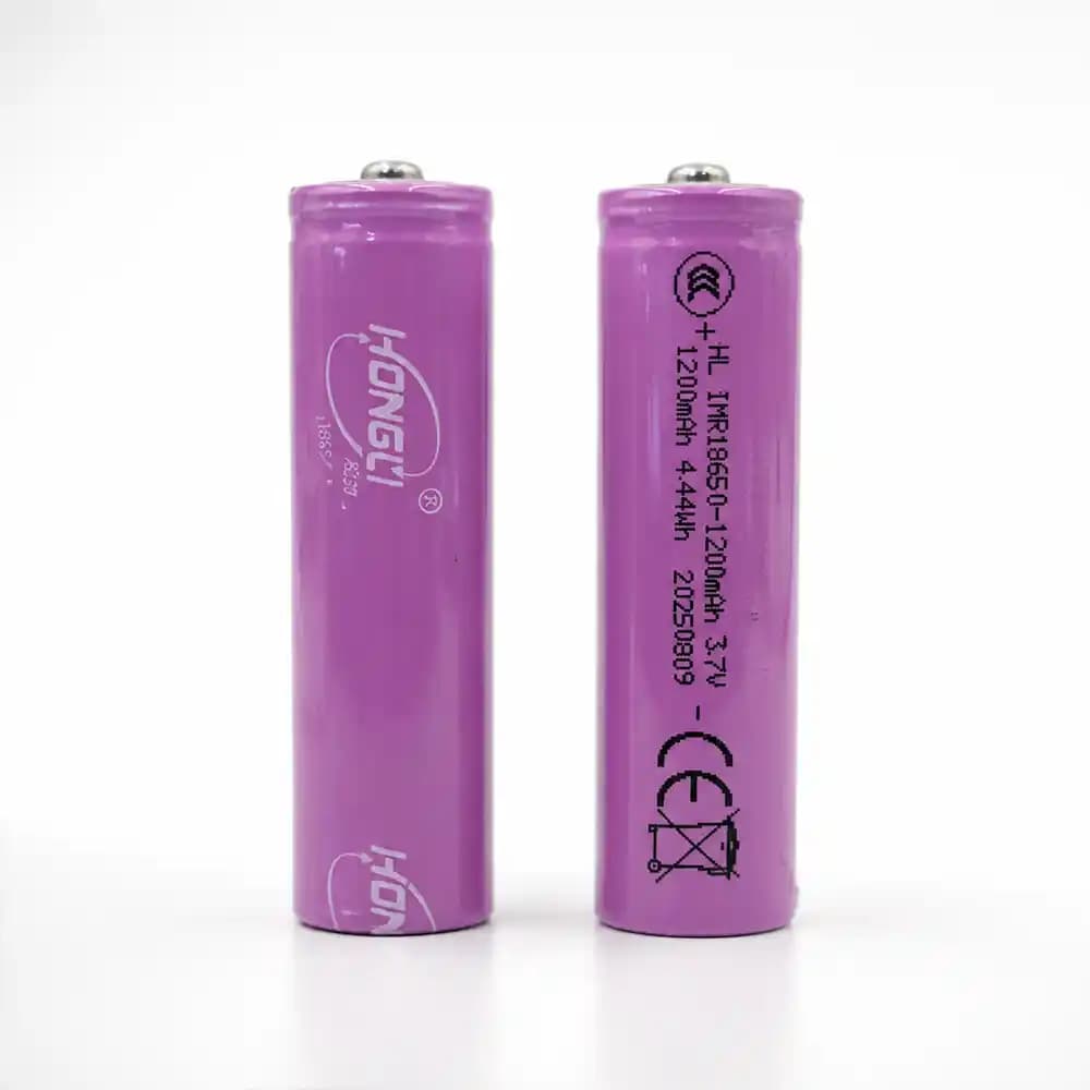 باتری لیتیوم یون (HONGYI) مدل 18650 ظرفیت 1200mAh