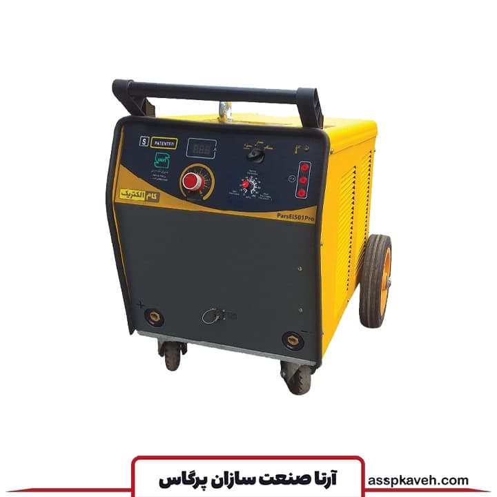 دستگاه جوش سه فاز ترانسی گام الکتریک مدل Pars el 501 pro