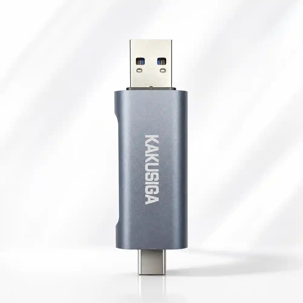 کارت‌خوان حرفه‌ای USB-C برند KAKUSIGA مدل KSC-1431 (دوکاره SD/TF) — تصویر ۵