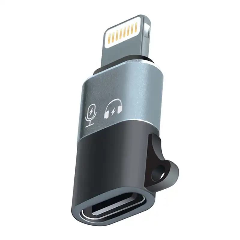 تبدیل میکروفون تایپ سی به لایتنینگ Type-C To Lightning — تصویر ۳
