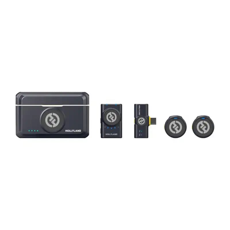 میکروفن بی سیم هالی لند مدل HollyLand Lark M2 Mini Combo — تصویر ۵