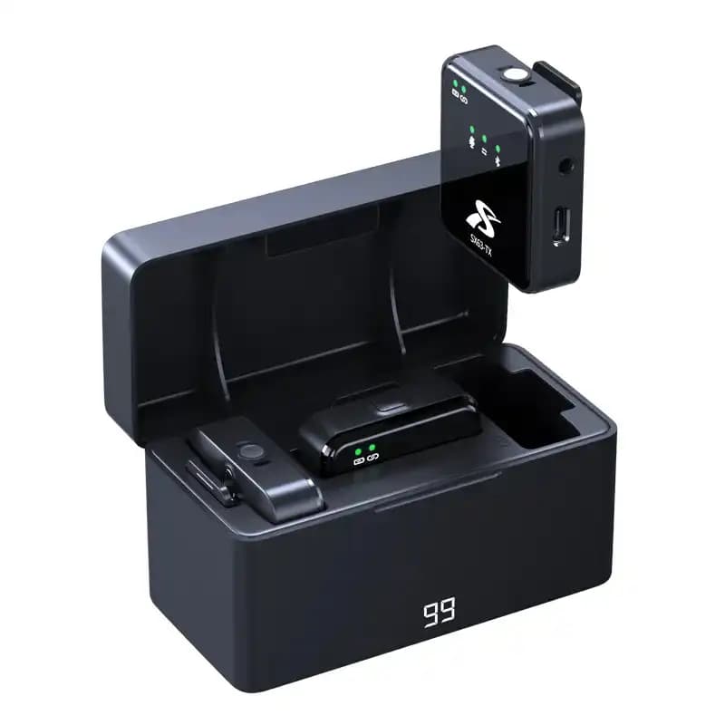 میکروفون بی سیم یقه ای دو کاربر مدل SX63