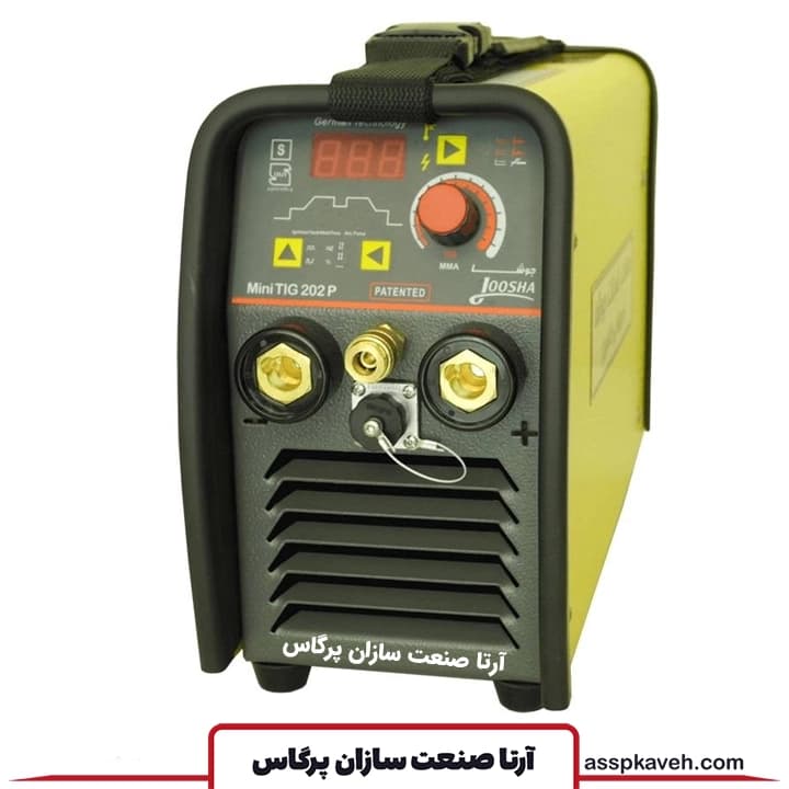 اینورتر جوشکاری آرگون 200 آمپر جوشا مدل MINI TIG 202 P