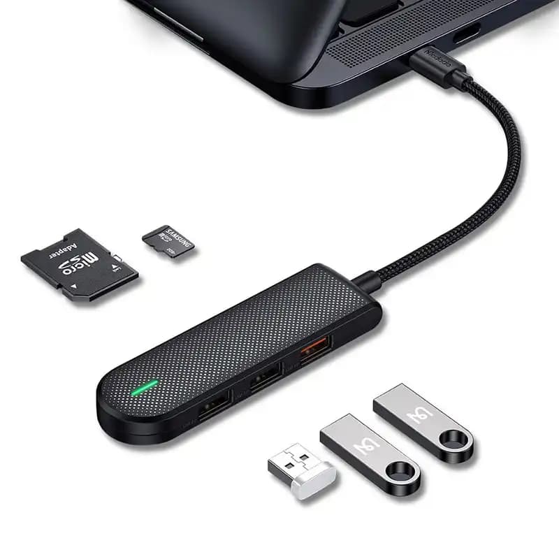 هاب 5 پورت USB-C مک دودو مدل Macdodo HU-1430