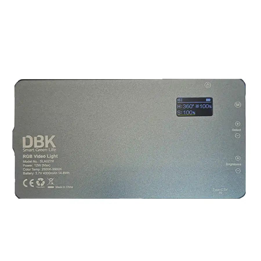 نور ثابت ال ای دی مدل DBK SLA027R RGB — تصویر ۳