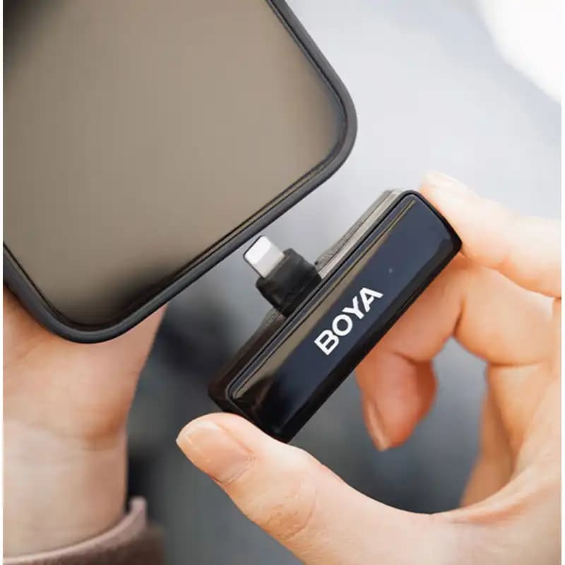 میکروفون بی سیم یقه ای بویا مدل Boya Link — تصویر ۴