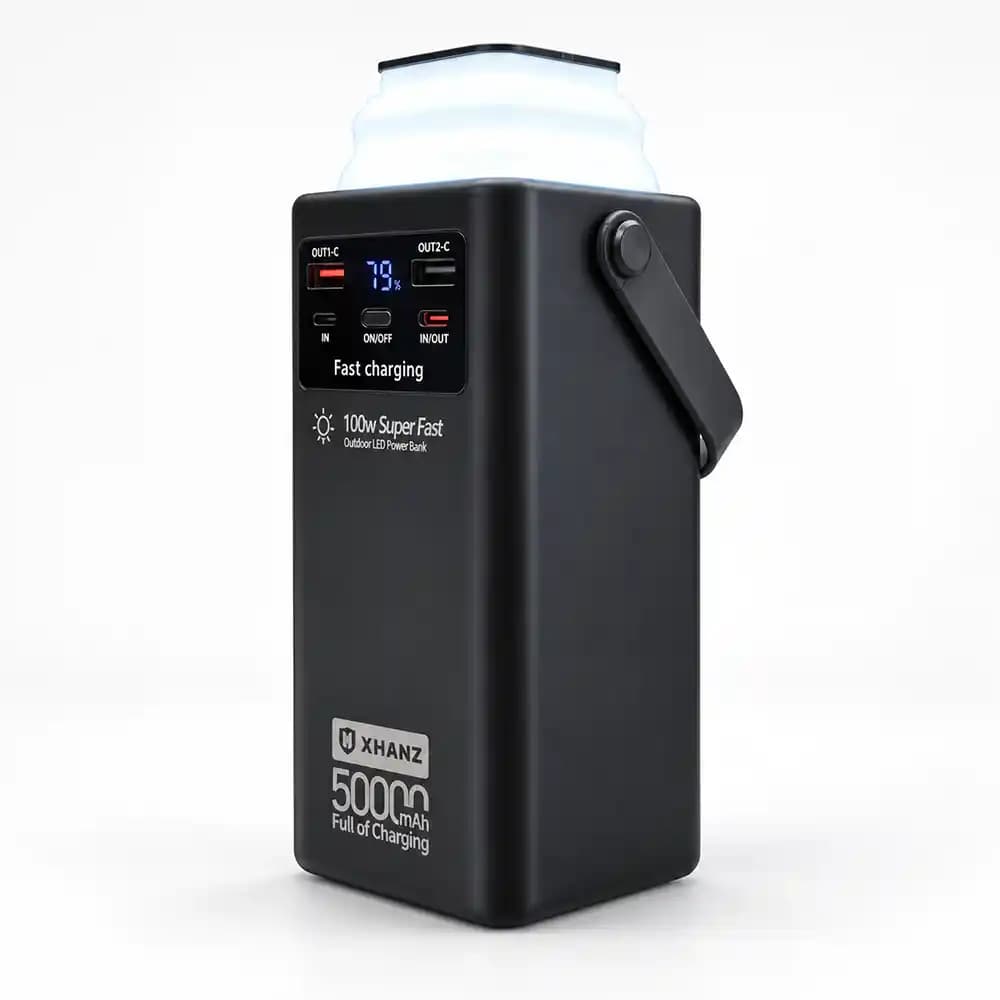 پاوربانک ایکس هنز(XHANZ) مدل PB501 ظرفیت 50000mAh با توان 100W — تصویر ۳