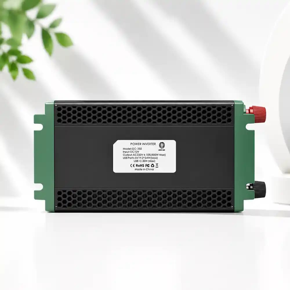 اینورتر برق خودرو گرین لاین (Green Lion) مدل GC-350 Car Inverter — تصویر ۴