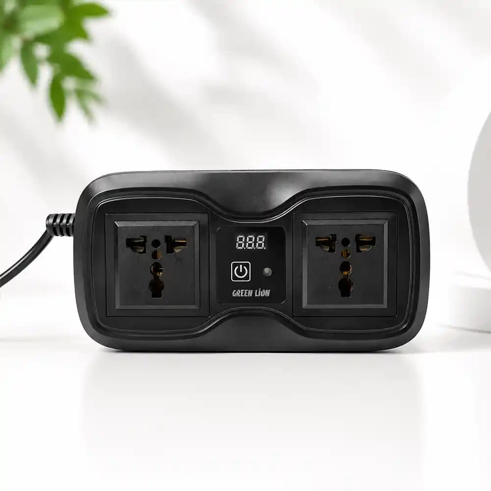 اینورتر فندکی خودرو گرین لاین (Green Lion) مدل GC-233 Power Inverter — تصویر ۴