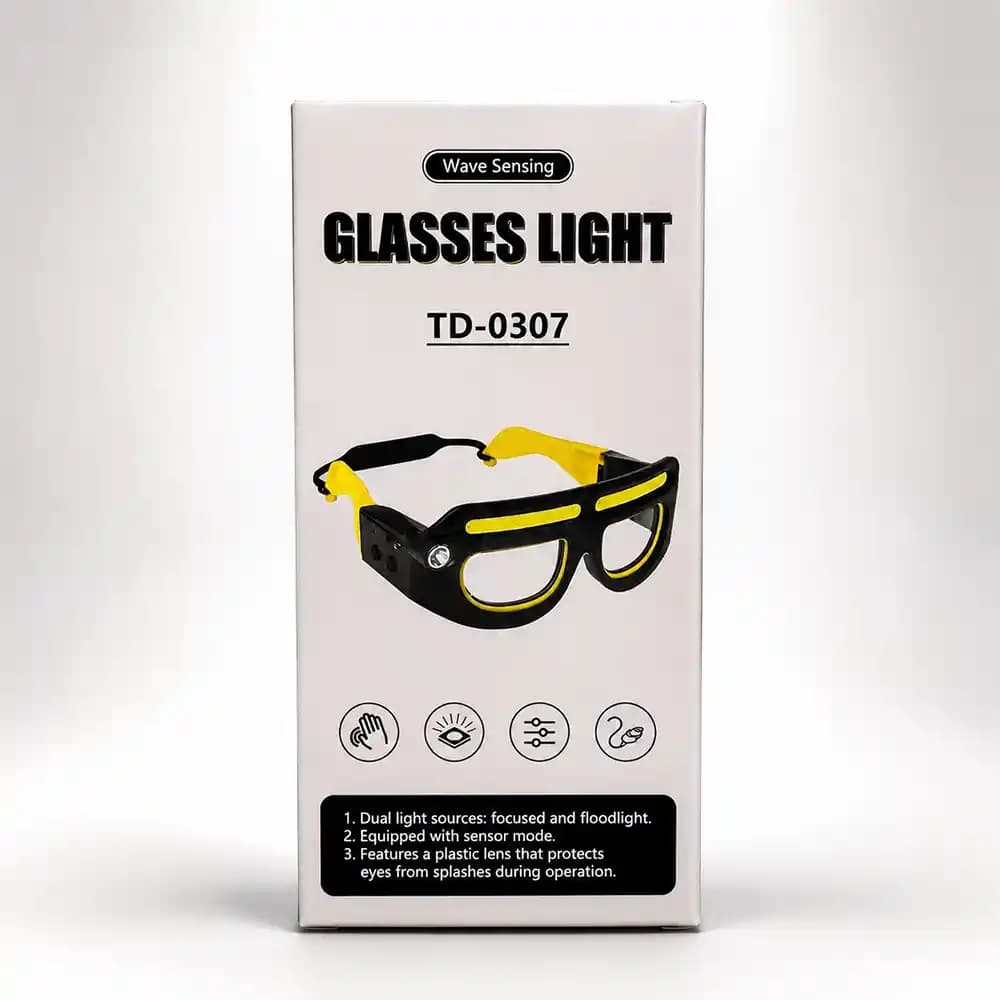 عینک چراغدار هوشمند Glasses Light مدل TD-0307 — تصویر ۵