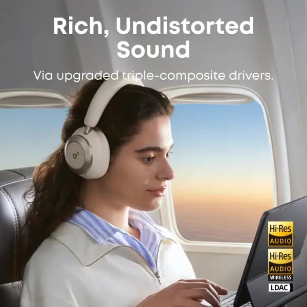 هدفون بلوتوثی انکر (Anker Soundcore) مدل Space One Pro — تصویر ۱۲