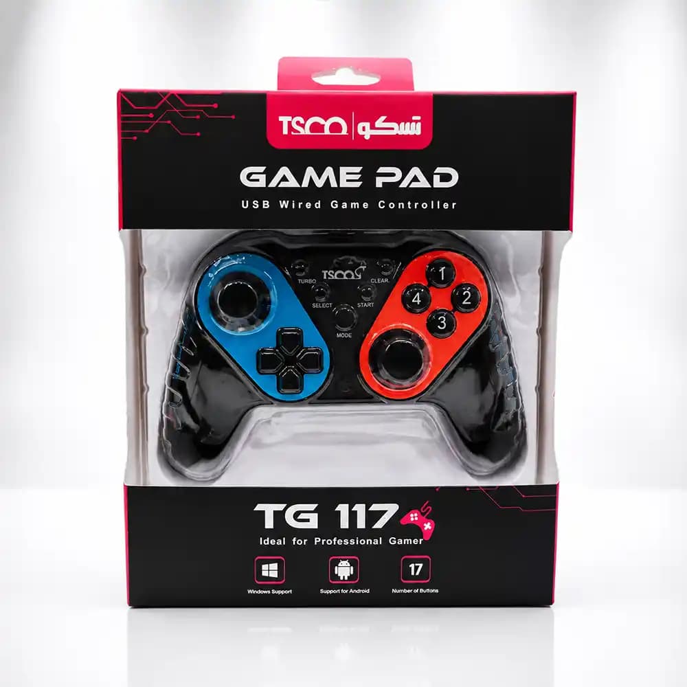 دسته بازی (GAMEPAD) تسکو (TSCO) مدل TG 117 — تصویر ۲