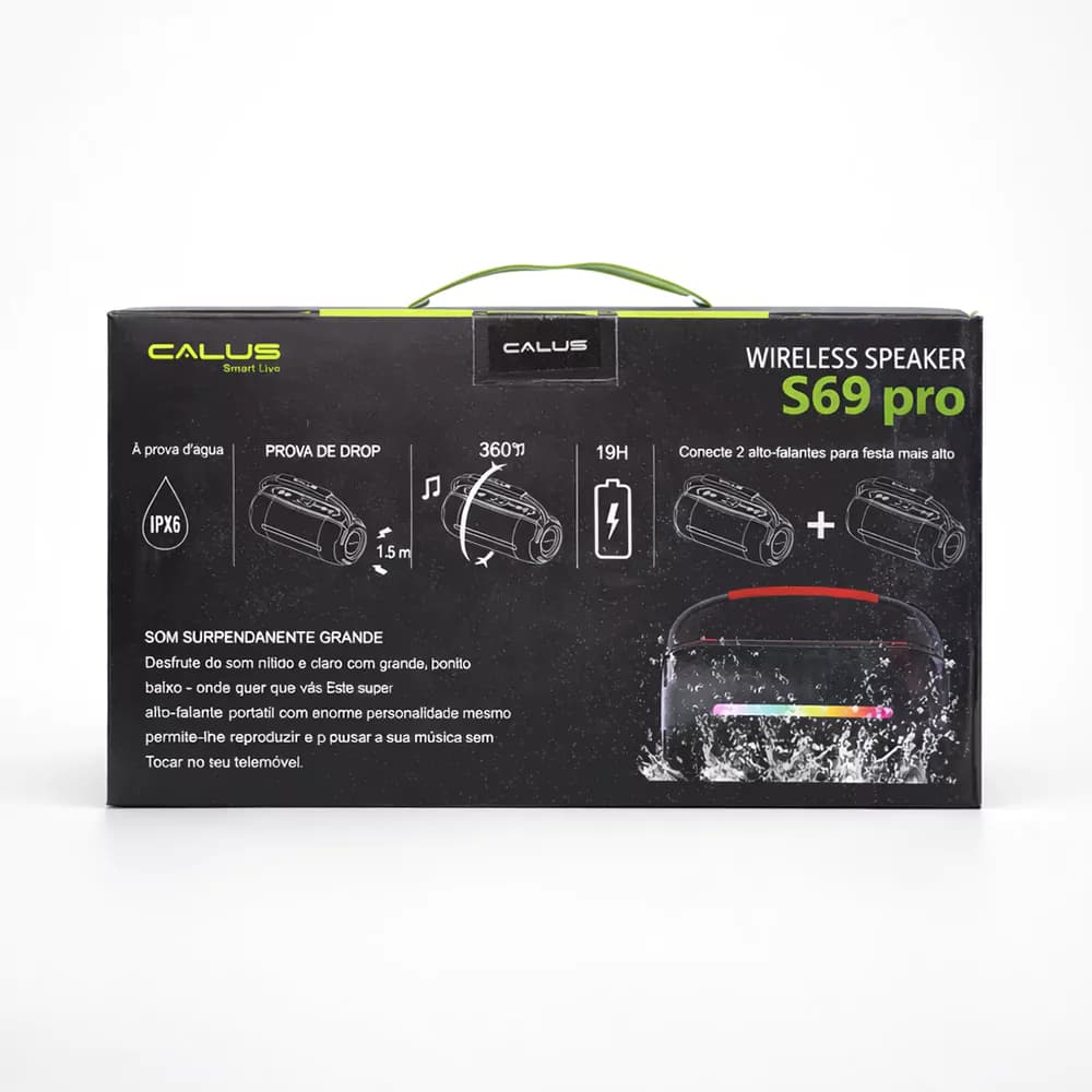 اسپیکر بلوتوثی CALUS مدل S69PRO — تصویر ۵