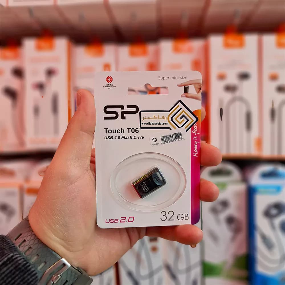 فلش مموری سیلیکون پاور (Silicon Power) مدل (‌T06) – 32GB