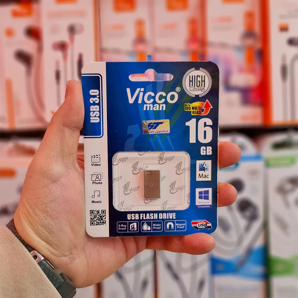 فلش مموری ویکومن ظرفیت USB 3.0/3.0 | 16GB — تصویر ۲