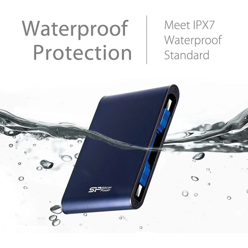 هارد اکسترنال SiliconPower مدل ArmorA80 ظرفیت دو ترابایت — تصویر ۴
