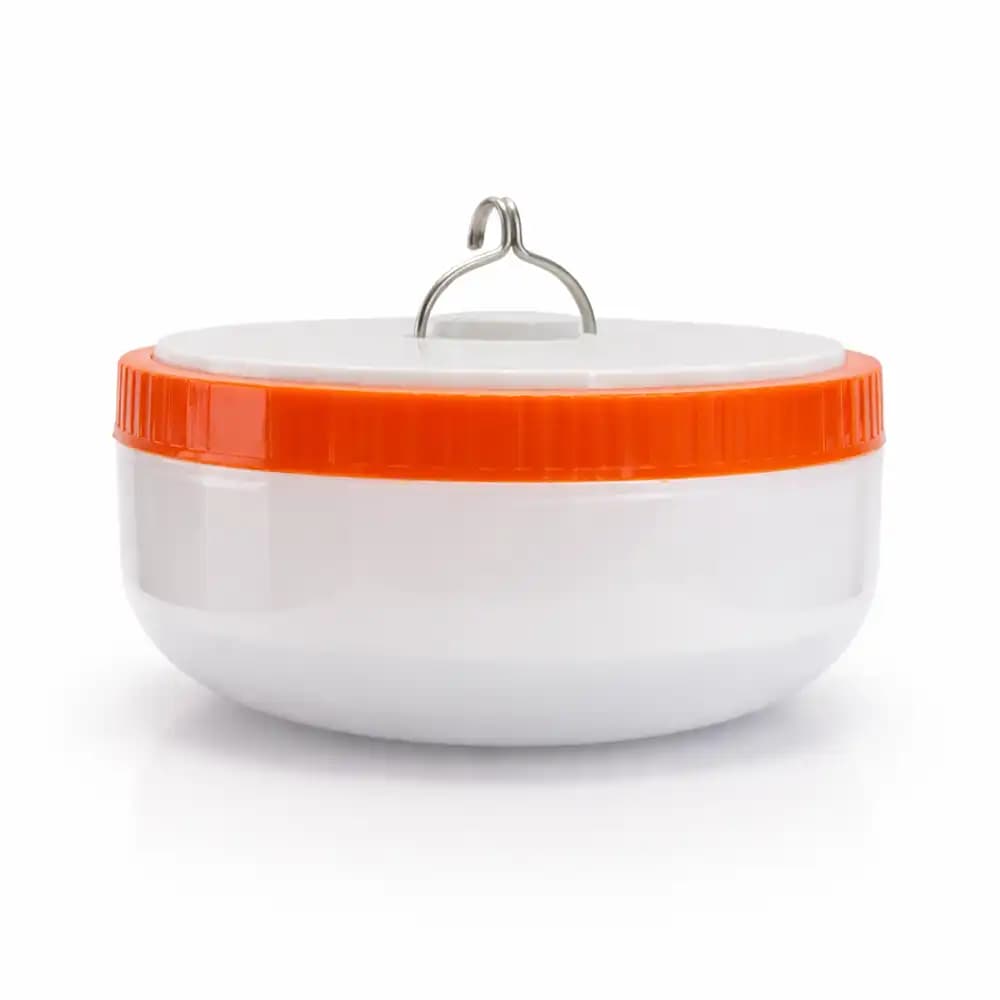 چراغ کمپینگ شارژی خورشیدی LED توان 30 وات دارای پنل خورشیدی و باتری قابل شارژ