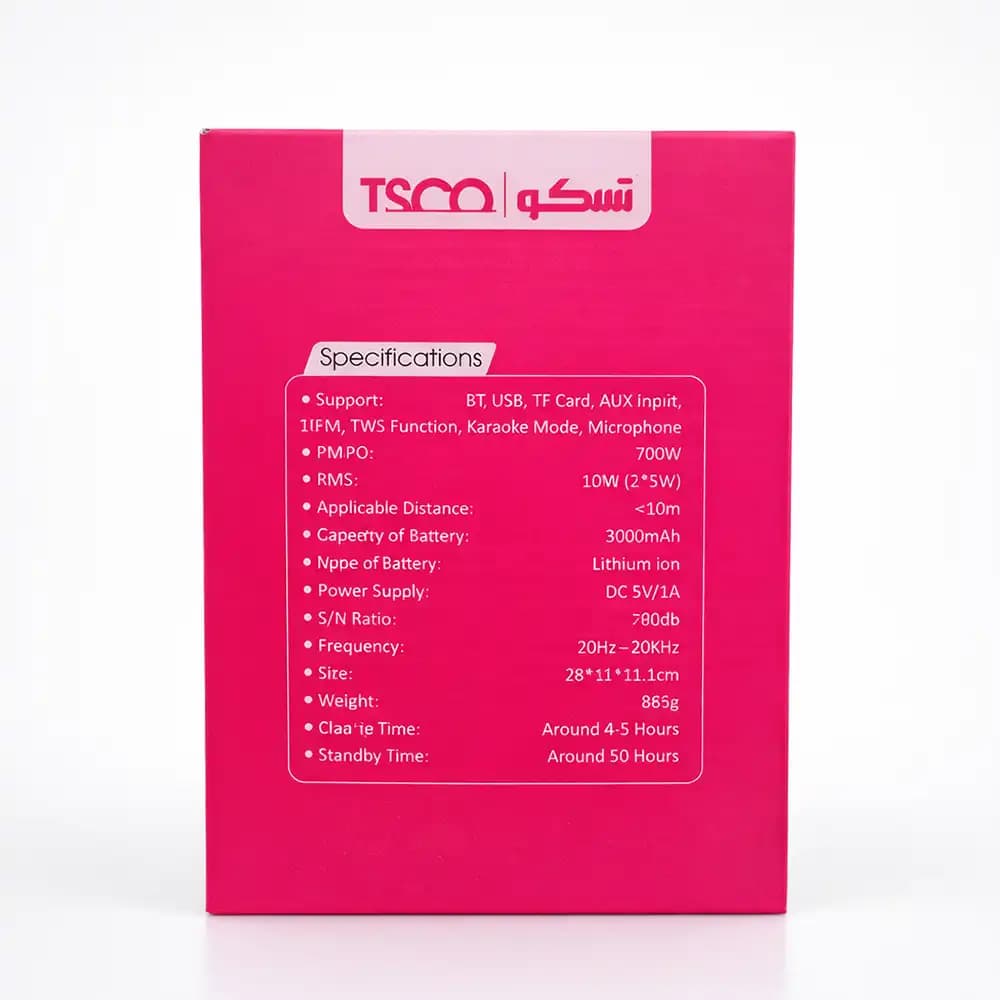 اسپیکر کارائوکه تسکو (TSCO) مدل TS 23150 — تصویر ۷