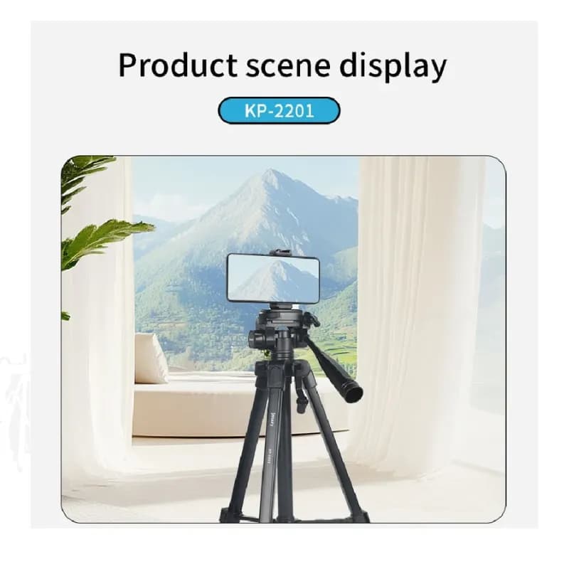 سه پایه دوربین جی ماری مدل KP-2201 — تصویر ۴