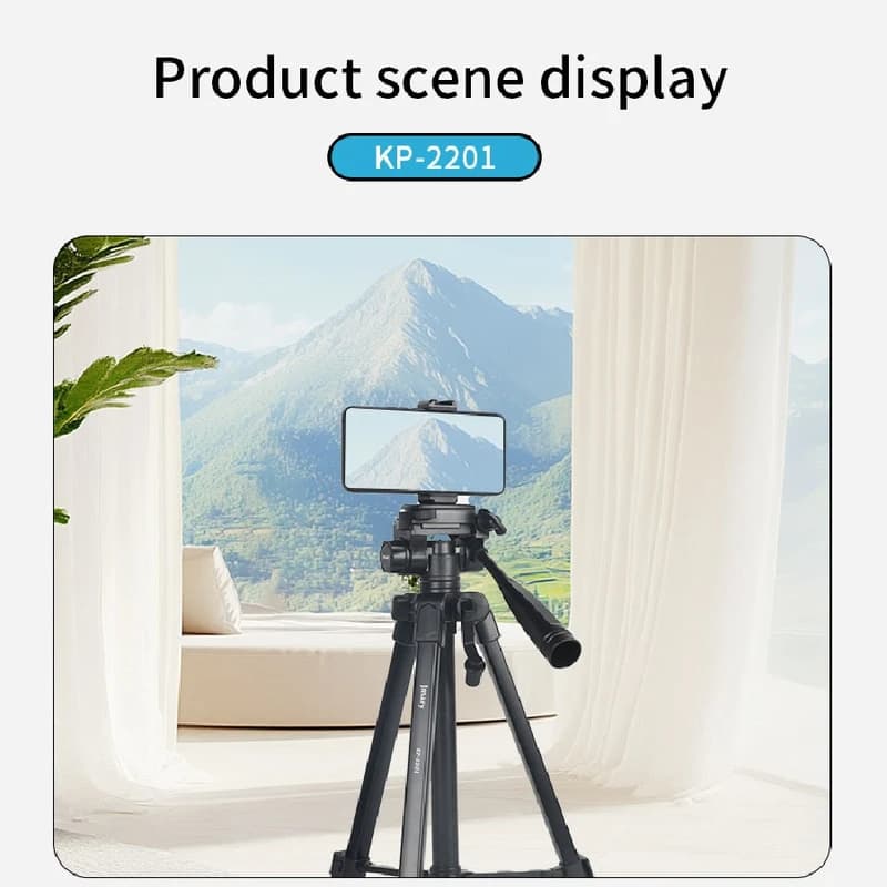 سه پایه دوربین جی ماری مدل KP-2201 — تصویر ۱۱