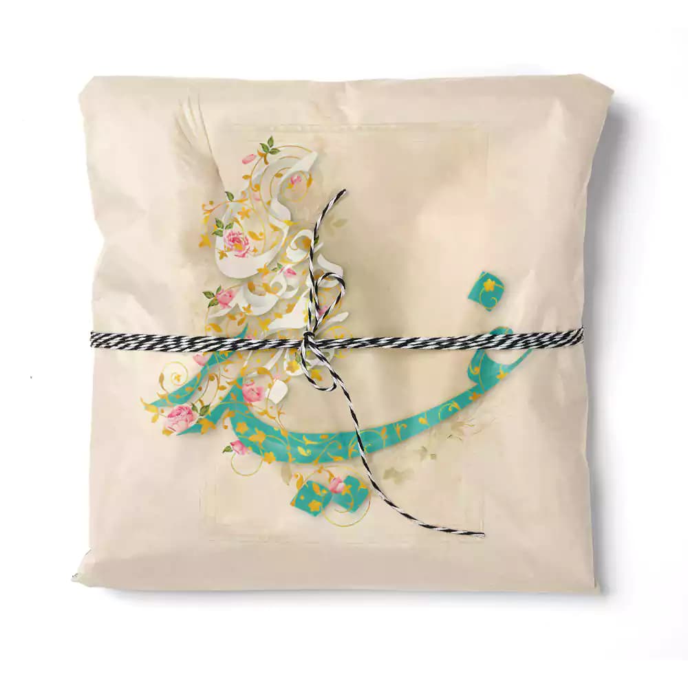 کادو پیچ پارچه ای طرح غدیر بهار هم عهدی کد 347