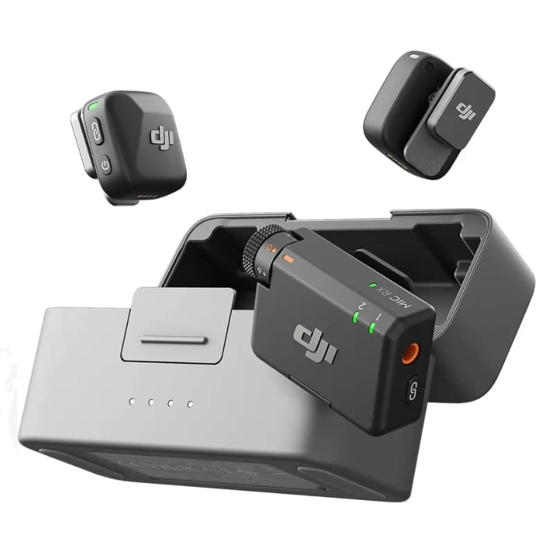 میکروفن یقه ای دی جی آی مدل DJI Mic Mini 2 -برای موبایل و دوربین