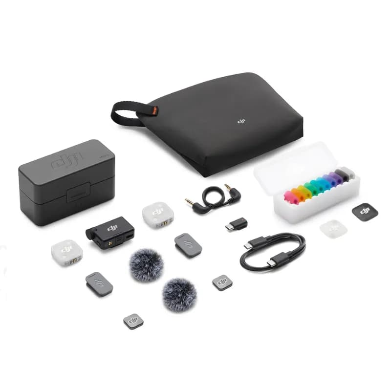 میکروفن یقه ای دی جی آی مدل DJI Mic Mini 2 -برای موبایل و دوربین — تصویر ۳