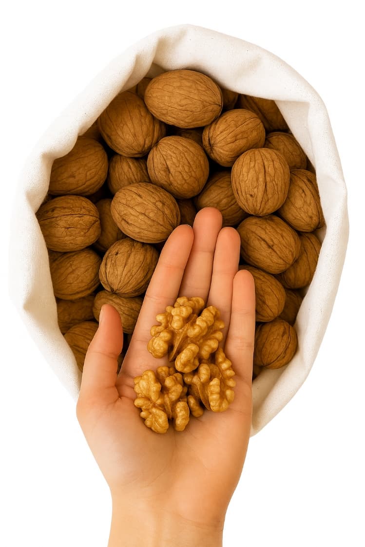 گردو خوش طعم صادراتی - بازرگانی عادل — تصویر ۲