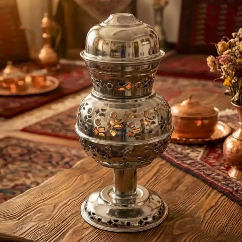 اسپند دود کن استیل حضرتی — تصویر ۲