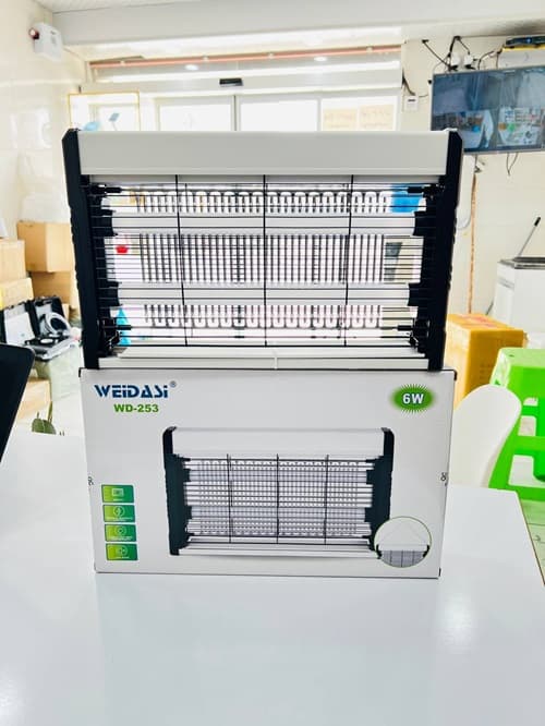 حشره کش برقی ویداسی 6 وات نور فرابنفش مدل WD-253D Weidasi پشه گیر جرقه ای