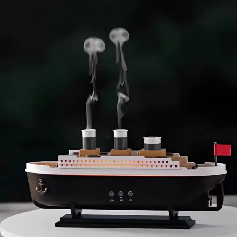 رطوبت ساز و خوشبوکننده اتاق طرح تایتانیک مدل Jellyfish Aroma Diffuser — تصویر ۴