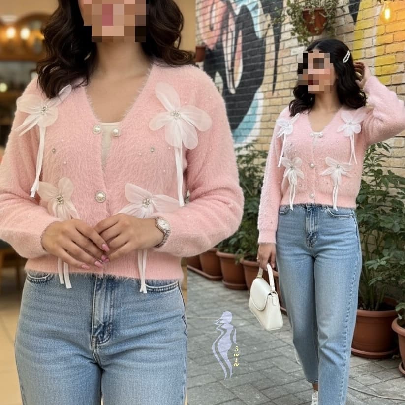 کراپ کت بافت جنس موهر — تصویر ۵