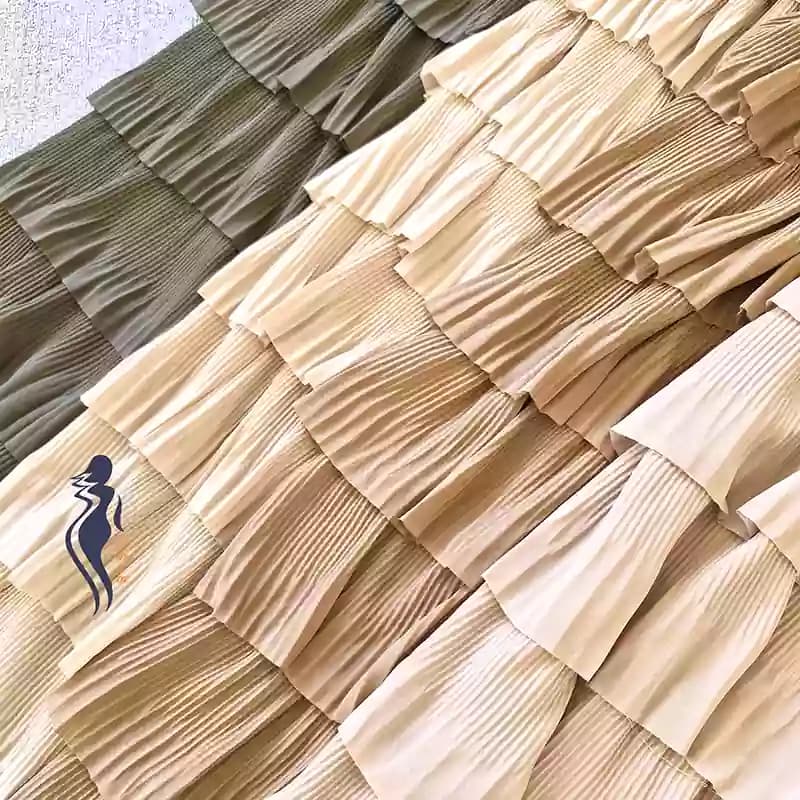 دامن طبقه ای چین دار — تصویر ۲